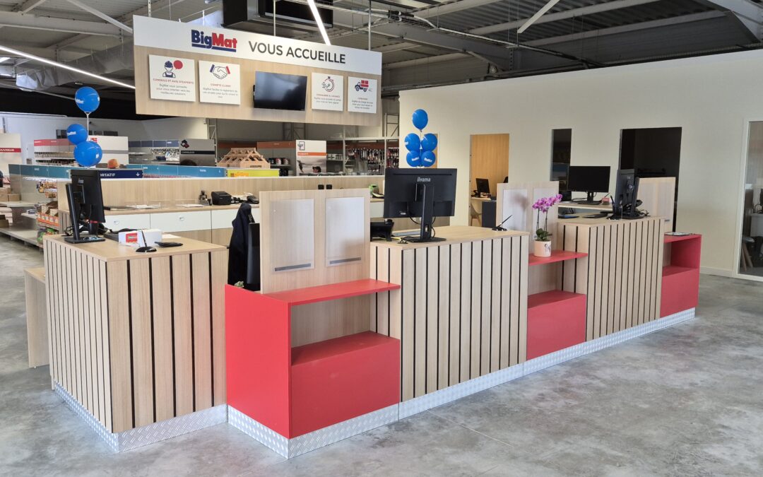 Agence CROSS & BigMat : Repenser les espaces d’accueil pour valoriser l’image de marque et renforcer la relation client